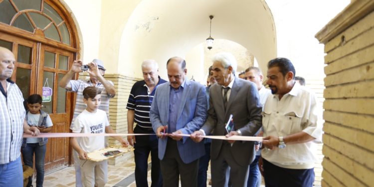 رئيس اتحاد الصحفيين العرب ونقيب الصحفيين العراقيين يفتتح معرض جائزة الفنان المرحوم فؤاد شاكر للصورة الفوتوغرافية