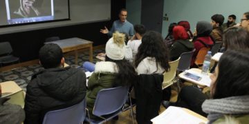 ورشة عمل تدريبية على تقنيات التصوير الفوتوغرافي والفيديو لطلاب الجامعة الأميركية في بيروت