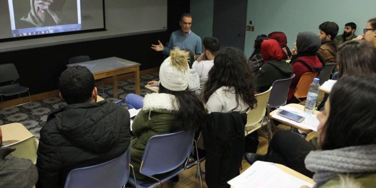 ورشة عمل تدريبية على تقنيات التصوير الفوتوغرافي والفيديو لطلاب الجامعة الأميركية في بيروت
