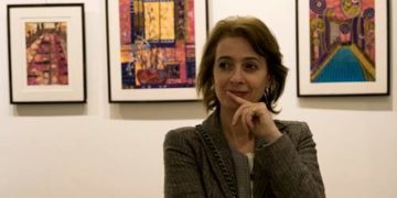 إفتتاح معرض كولاج “ضوء” للفنانة السورية عافية رزق