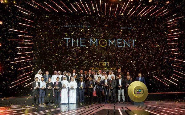 سمو الشيخ منصور بن محمد بن راشد آل مكتوم يكّرم الفائزين بالدورة السابعة للجائزة “اللحظة”