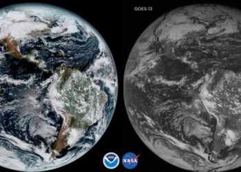 ناسا تطلق صور رائعة للأرض من قمرها الصناعي الجديد