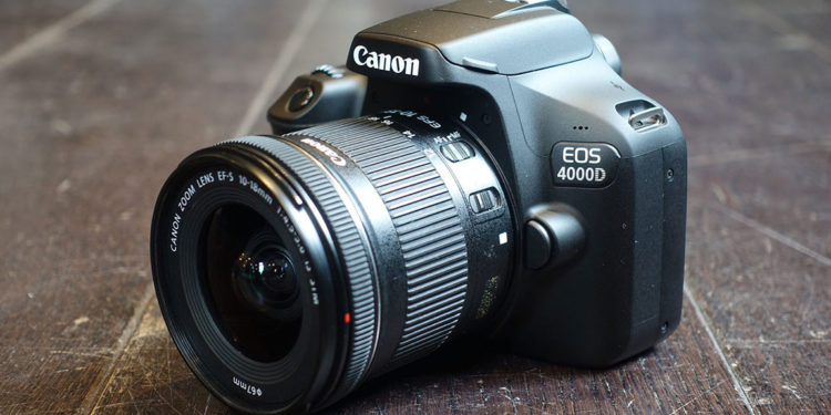 إطلاق كانون 4000D أرخص كاميرا DSLR على الإطلاق