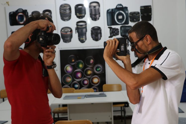 الدورة التكوينية في فن التصوير الفوتوغرافي الاحترافي اليوم الثاني