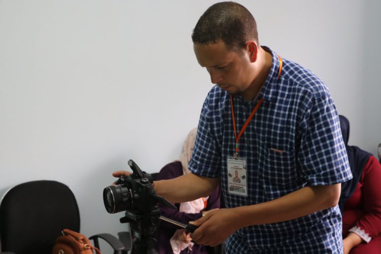 الدورة التكوينية في فن التصوير الفوتوغرافي الاحترافي اليوم الثاني