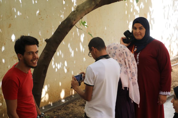 الدورة التكوينية في فن التصوير الفوتوغرافي الاحترافي اليوم الثاني