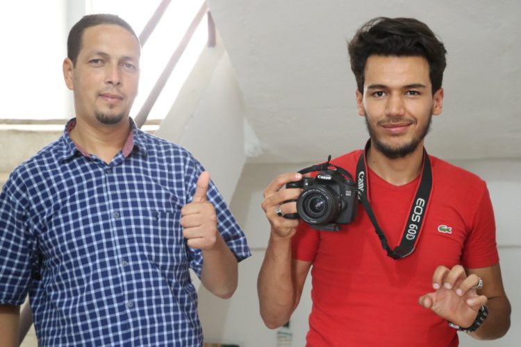 الدورة التكوينية في فن التصوير الفوتوغرافي الاحترافي اليوم الثاني