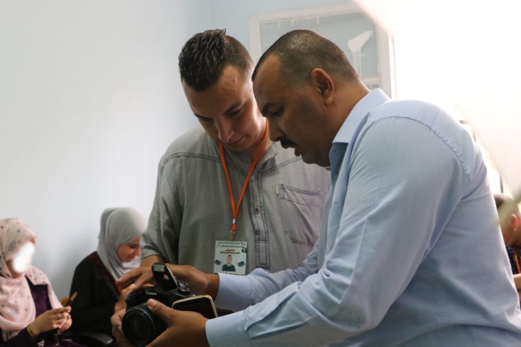 الدورة التكوينية في فن التصوير الفوتوغرافي الاحترافي اليوم الثاني