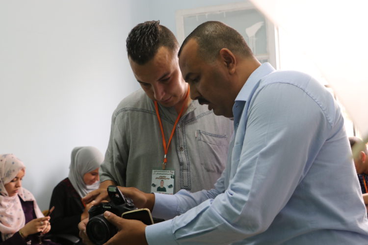 الدورة التكوينية في فن التصوير الفوتوغرافي الاحترافي اليوم الثاني