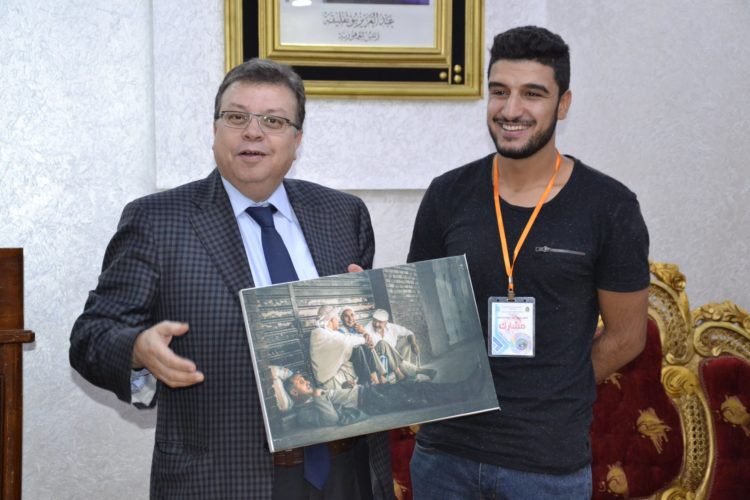 افتتاح الصالون الوطني الثالث للصورة الفوتوغرافية تحت شعار ” العدسة فن والوان “