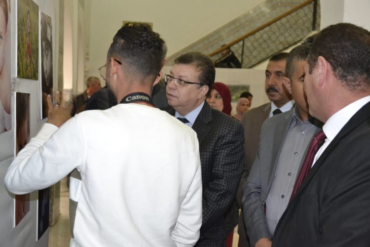 افتتاح الصالون الوطني الثالث للصورة الفوتوغرافية تحت شعار ” العدسة فن والوان “