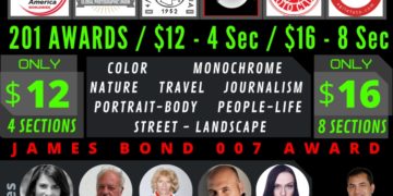 An international competition with 201 awards