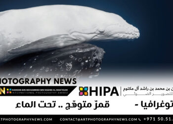 فوتوغرافيا – قمرٌ متوهّج .. تحت الماء